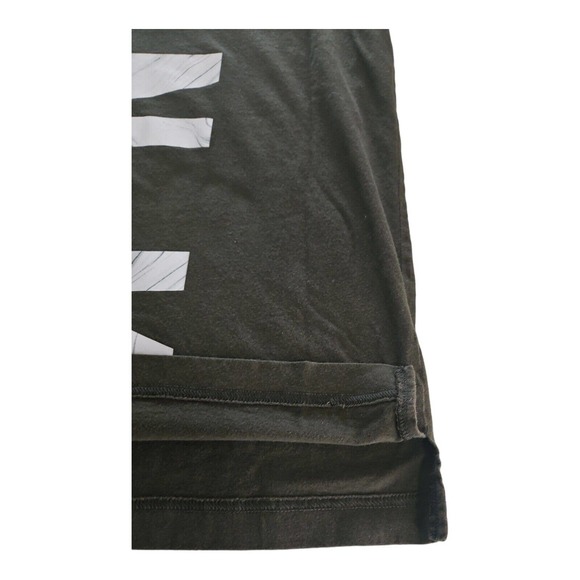 Victoria's Secret Shirt XS Women's Short Sleeve Green Casual Graphic Print - Picture 6 of 6